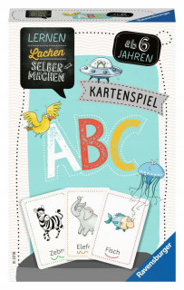 Spoločenská hra Ravensburger Vzdelávacia hra Kartenspiel ABC Naučte sa smiať